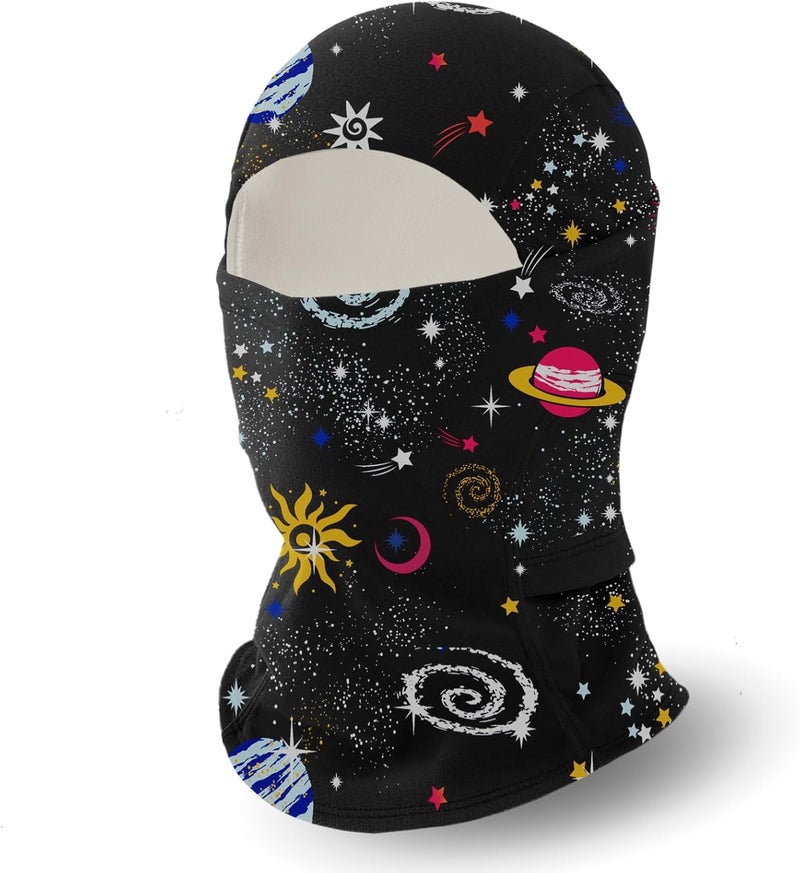 Wandx Winter Kids Balaclava Face Mask Full Fleece Gaiter Ski Mask Neck Warmer for Cold Weather Windproof Face Cover for Boys Girls - Image 1